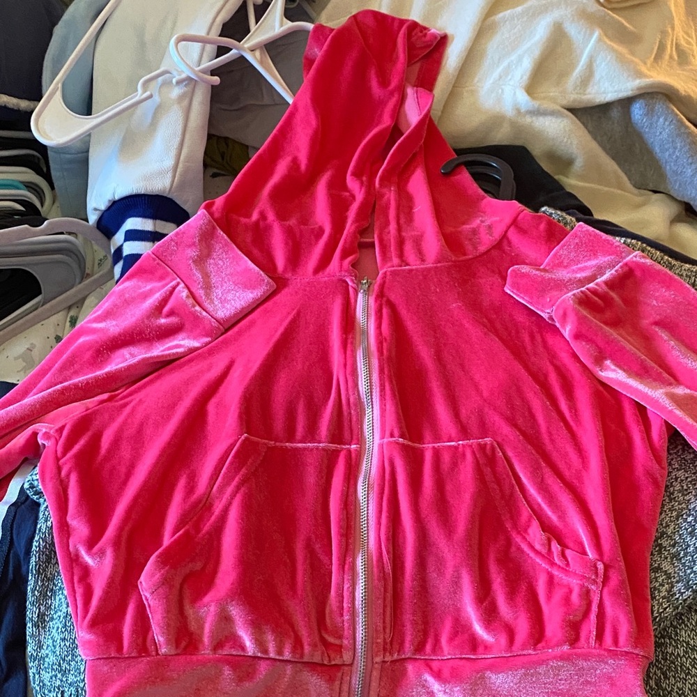 Amazon Women's Pink Hoodie Sweater